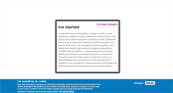 Desktop Screenshot of nutriben.fr